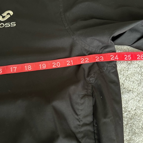 Cutter & Buck Foss Golf Windbreaker Pullover Black V-Neck Jacket Mens M - Picture 15 of 16